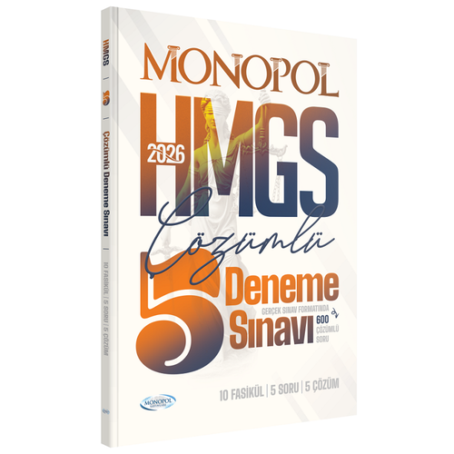 HMGS Tamam� ��z�ml� 5 Deneme S�nav� Monopol Yay�nlar� 2026