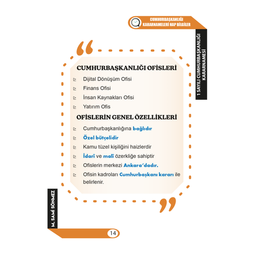 Kaymakamlk Snavna zel SRELER ve HAP BLGLER -Trkiyenin dari Yaps- Sami Snmez Temsil Kitap