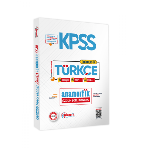 2025 KPSS Yeni Sistem T�rk�e TEK K�TAP Anamorfik �zg�n Soru Bankas� Konu Konu Dijital ��z�ml� �nformal Yay�nlar�