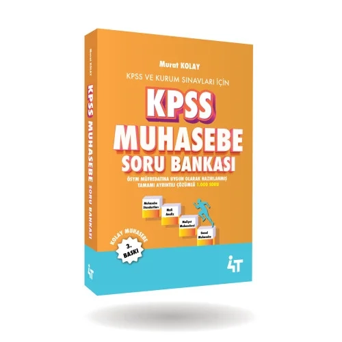 4T Yaynlar KPSS A Grubu Muhasebe Soru Bankas 3. Bask