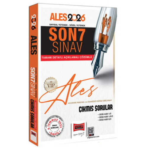 Yarg� Yay�nlar� 2026 ALES V�P Say�sal-S�zel Yetenek Son 7 S�nav ��km�� Sorular (6 Temmuz Dahil)