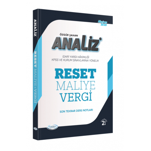Analiz Reset Maliye-Vergi Son Tekrar Ders Notlar 2.Bask Monopol Yaynlar