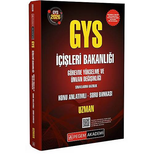 Pegem Akademi 2026 GYS ��i�leri Bakanl��� Konu Anlat�ml� Soru Bankas�-Uzman