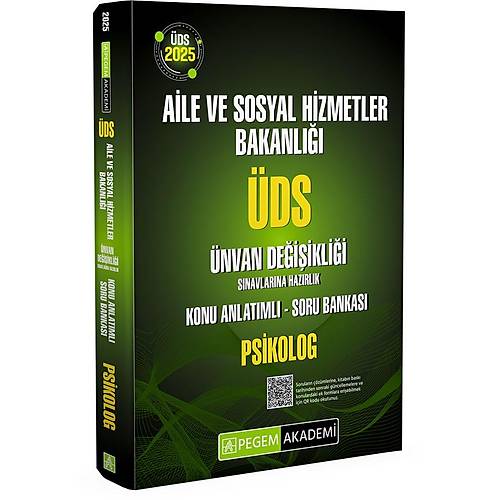 2025 �DS Aile ve Sosyal Hizmetler Bakanl��� �nvan De�i�ikli�i S�navlar�na Haz�rl�k Konu Anlat�ml� Soru Bankas� PS�KOLOG