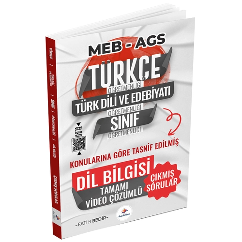 Dizgi Kitap �ABT MEB-AGS T�rk�e-Edebiyat-S�n�f Dil Bilgisi Son 12 Y�l ��km�� Sorular Konular�na G�re ��z�ml� - Fatih Bedir Dizgi Kitap Yay�nlar�