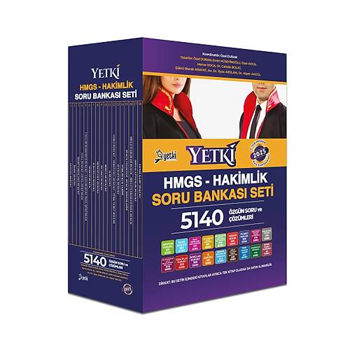 Yetki Yay�nlar� 2025 HMGS Hakimlik Soru Bankas� Seti