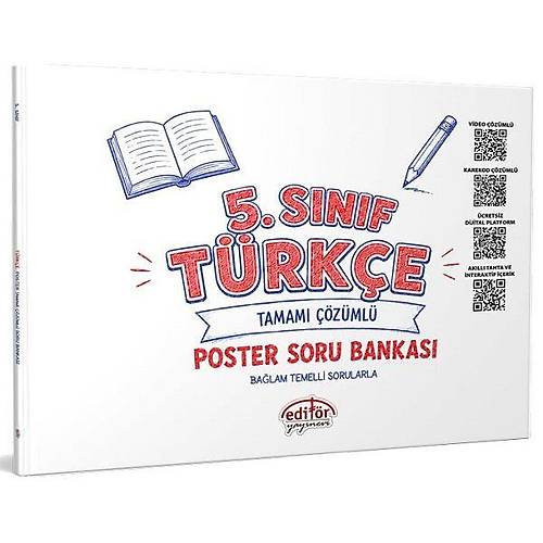 Edit�r 5. S�n�f T�rk�e Poster Soru Bankas� ��z�ml� Edit�r Yay�nlar�