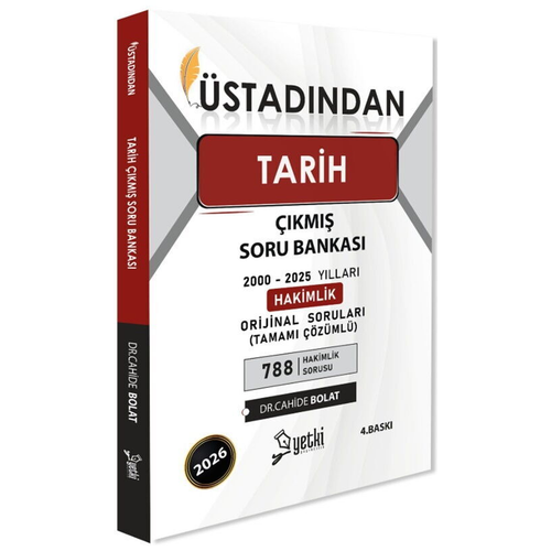 Yetki Yay�nlar� 2026 �stad�ndan Tarih Hakimlik ��km�� Soru Bankas�