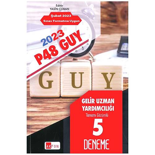 P48 GUY Gelir Uzman Yardmcl zml 5 Deneme 2023 YASN OBAN