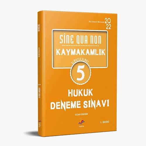 SNE QUA NON KAYMAKAMLIK HUKUK 5 DENEME SINAVI