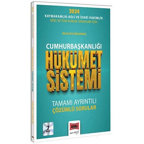 Sper Fiyat !! Yarg Yaynlar 2024 Cumhurbakanl Hkmet Sistemi