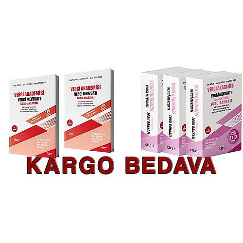 Vergi Akademisi Konu Anlatm + Soru Bankas Seti