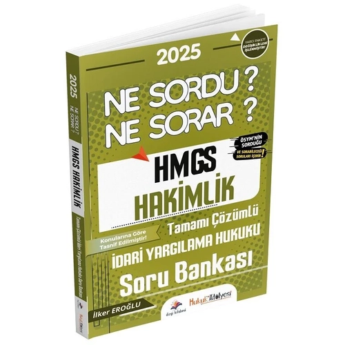Dizgi Kitap 2025 Hukuk Atlyesi HMGS Hakimlik dari Yarglama Hukuku Ne Sordu Ne Sorar Soru Bankas zml - lker Erolu Dizgi Kitap