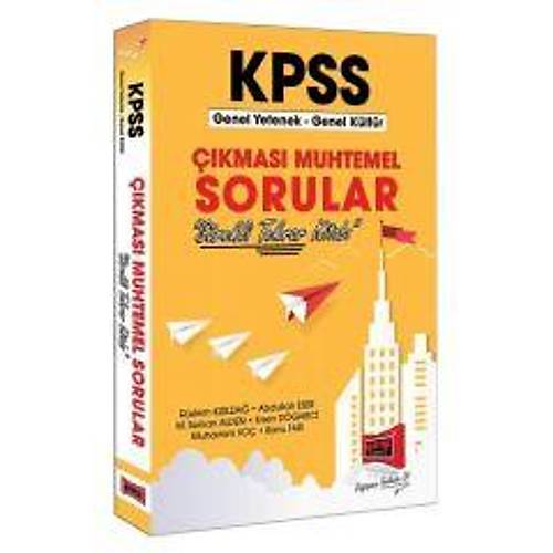 KPSS Genel Yetenek Genel Kültür Çıkması Muhtemel Sorular Yargı Yayınları