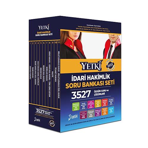 Yetki Yay�nlar� 2025 �dari Hakimlik Soru Bankas� Seti