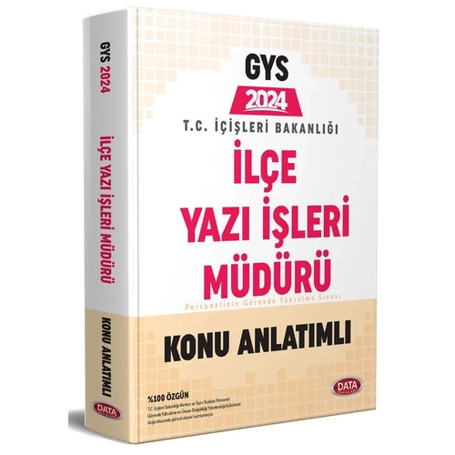 Data Yaynlar T.C. ileri Bakanl le Yaz leri Mdr GYS Konu Anlatml