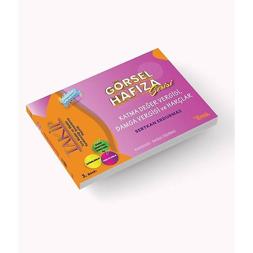 TAK�P G�rsel Haf�za Serisi Katma De�er Vergisi - Damga Vergisi - Har�lar