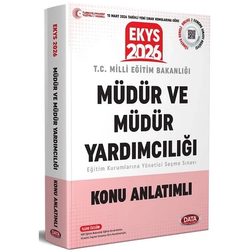 Data 2026 MEB EKYS M�d�r ve Yard�mc�l��� Konu Anlat�ml� Data Yay�nlar�