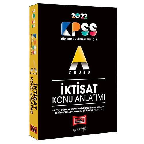 KPSS A Grubu ve Tüm Kurum Sınavları İçin İktisat Konu Anlatımı Yargı Yayınları 2022