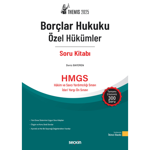 Themis Bor�lar Hukuku �zel H�k�mler Soru Kitab� Deniz Bayeren Se�kin Yay�nlar�