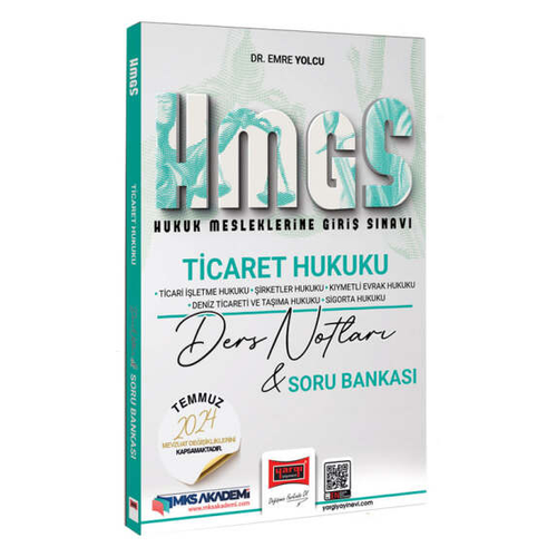 Yarg� Yay�nlar� 2025 HMGS Ticaret Hukuku Ders Notlar� ve Soru Bankas�