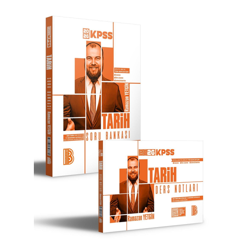 Benim Hocam 2026 KPSS Tarih Ders Notlar + Soru Bankas 2 li Set - Ramazan Yetgin Benim Hocam Yaynlar