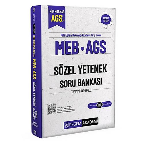 MEB AGS Kim Korkar Szel Yetenek Soru Bankas Tamam zml
