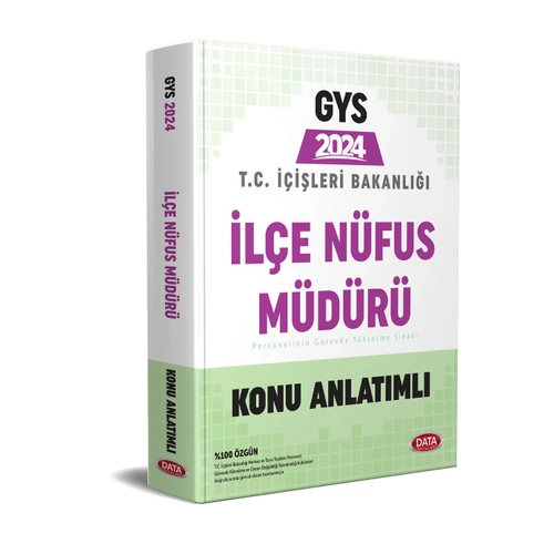 Data Yay�nlar� T.C. ��i�leri Bakanl��� �l�e N�fus M�d�r� GYS Konu Anlat�ml�