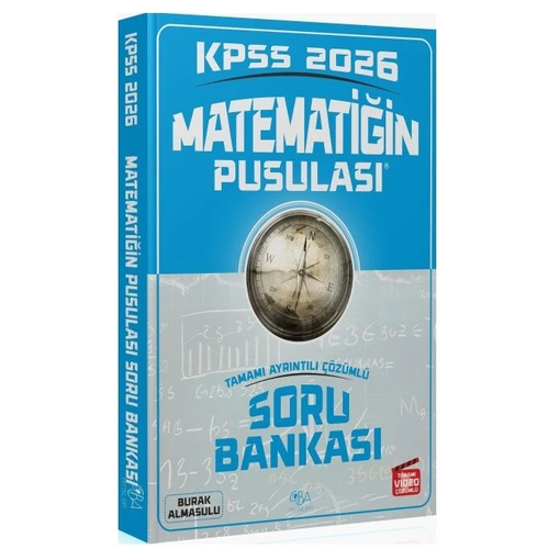 CBA Yay�nlar� 2026 KPSS Matematik Matemati�in Pusulas� Soru Bankas� ��z�ml� Burak Almasulu CBA Akademi