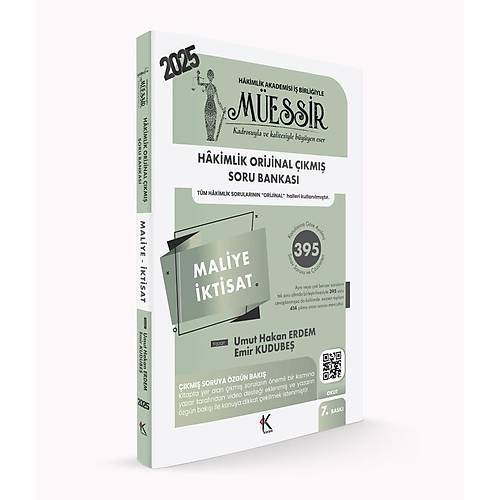 M�ESS�R Maliye-�ktisat Soru Bankas� Umut Hakan Erdem, Emir Kudube� Kuram Kitap