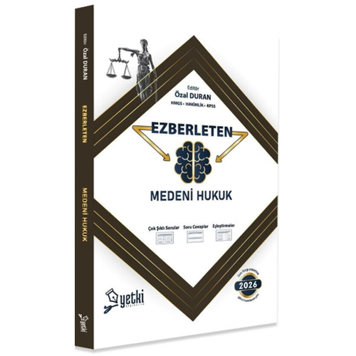 Yetki Yay�nlar� 2026 Ezberleten Medeni Hukuk
