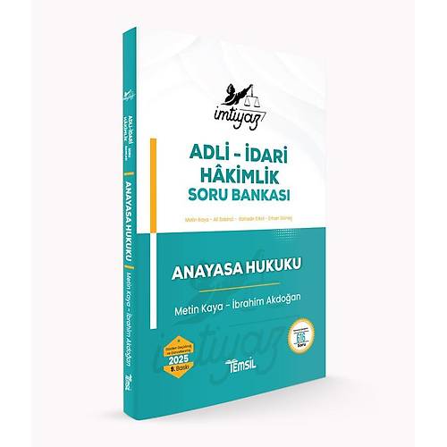 MTYAZ Anayasa Hukuku Soru Bankas Metin Kaya, brahim Akdoan Temsil Kitap