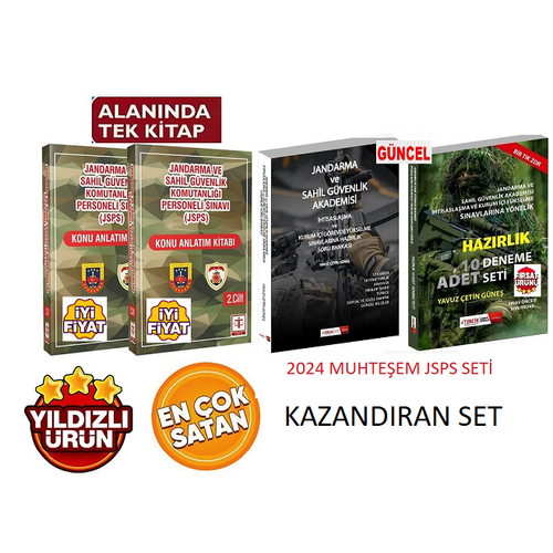 Tercih Kitabevi Jandarma ve Sahil Gvenlik Akademisi htisaslama ve Kurum i Ykselme Snavlarna Hazrlk 2024/Seti 4 Kitap/(Yavuz etin Gne)