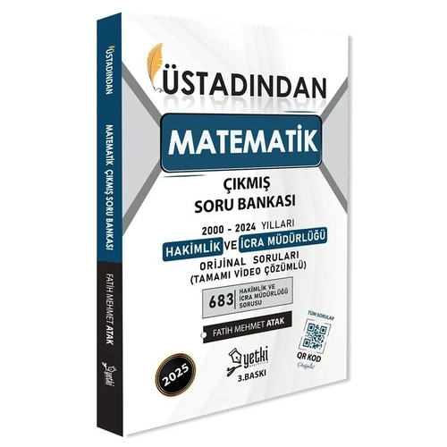 Yetki Yay�nlar� �stad�ndan Matematik Hakimlik ve �cra M�d�rl��� ��km�� Soru Bankas�