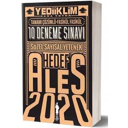YEDKLM 2020 ALES SAYISAL SZEL YETENEK TAMAMI ZML 10 DENEME SINAVI