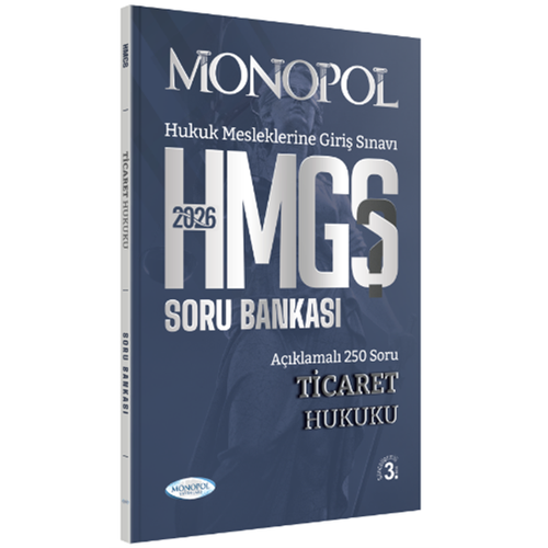 Monopol 2026 HMGS Ticaret Hukuku Soru Bankas� 3. Bask� Monopol Yay�nlar�