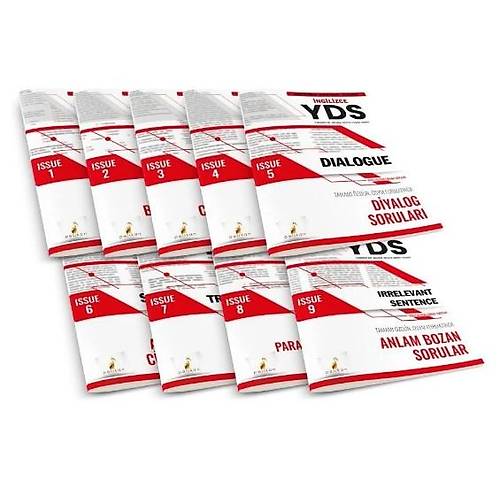 Pelikan YDS ngilizce Issue Soru Bankas 9 Fasikl Set Pelikan Yaynlar
