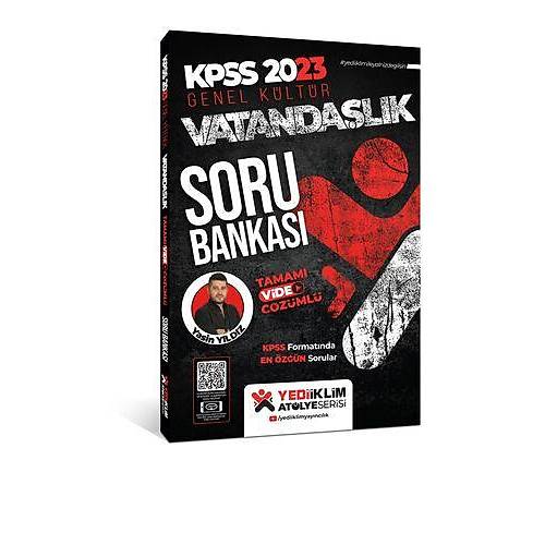 Yediiklim Yayınları 2023 KPSS Atölye Serisi Vatandaşlık Tamamı Video Çözümlü Soru Bankası