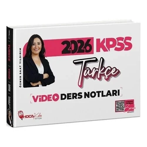 Hoca Kafas� 2026 KPSS T�rk�e Video Ders Notlar� - �znur Saat Y�ld�r�m Hoca Kafas� Yay�nlar�