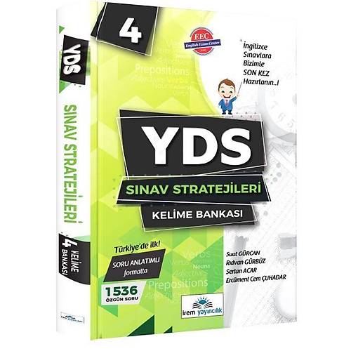 YDS Sınav Stratejileri 4 Kelime Bankası İrem Yayıncılık