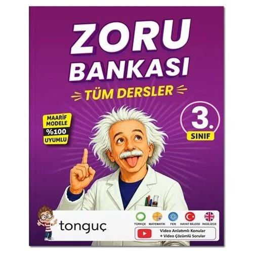 Tongu� 3. S�n�f T�m Dersler Maarif Model Zoru Bankas� Tongu� Akademi