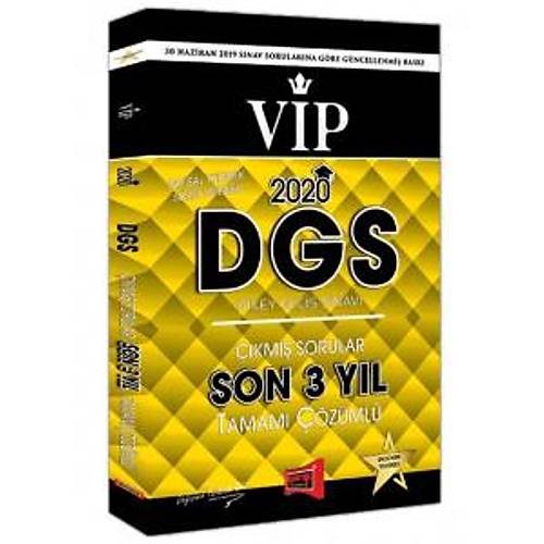 Yargı Yayınları 2020 DGS VIP Sayısal-Sözel Yetenek Son 3 Yıl Tamamı Çözümlü Çıkmış Sorular