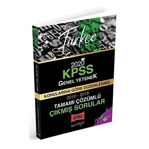 KPSS Trke Konularna Gre Dzenlenmi Tamam zml km Sorular Yarg Yaynlar 2020