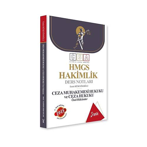 Yetki Yay�nlar� Hakimlik Ceza Muhakemesi Hukuku ve Ceza Hukuku �zel H�k�mler Ders Notlar� 2025