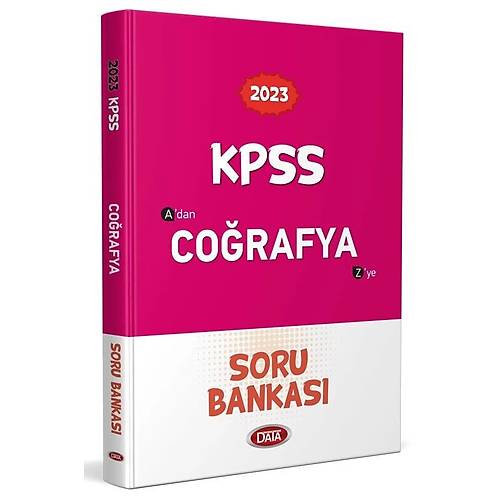 Data Yayýnlarý 2023 KPSS Coðrafya Soru Bankasý