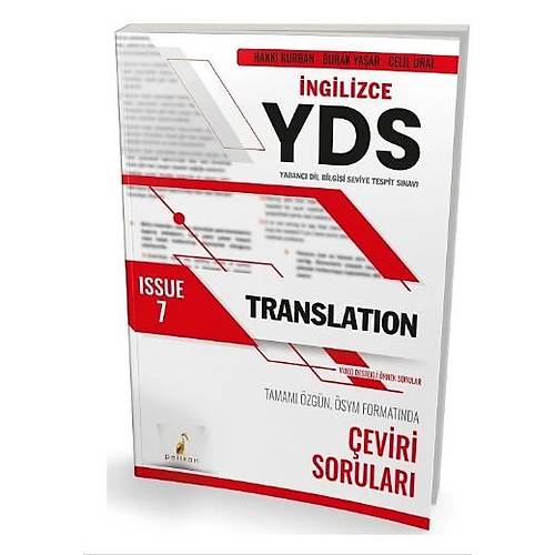 Pelikan YDS ngilizce Issue-7 eviri Sorular Pelikan Yaynlar