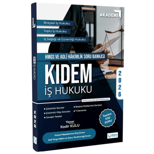 �lken 2026 HMGS Adli Hakimlik �� Hukuku KIDEM Soru Bankas� - Kadir Kulu �lken Yay�nlar�