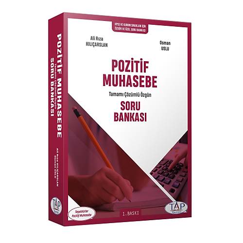 Tap Yaynlar Pozitif Muhasebe Tamam zml zgn Soru Bankas Osman Uslu Ali Rza Klarslan