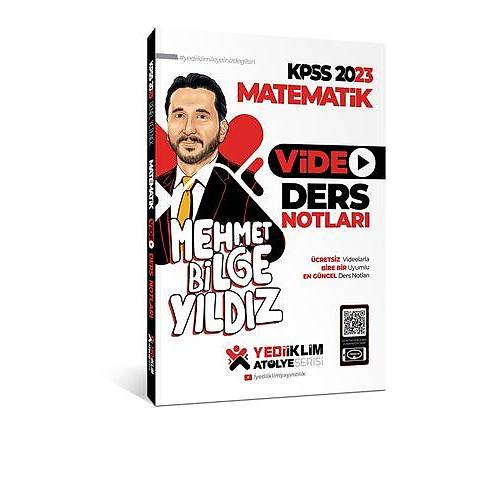 Yediiklim Yaynlar 2023 KPSS Atlye Serisi Matematik Video Ders Notlar