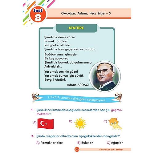 1. S�n�f T�m Dersler Yeni Nesil Soru Bankas� Dikkat At�lyesi Yay�nlar�